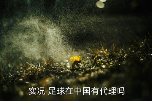  實況 足球在中國有代理嗎