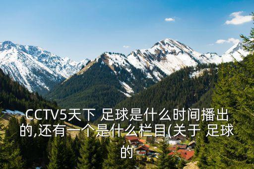 足球之夜2017中超報道
