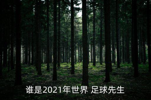 誰是2021年世界 足球先生