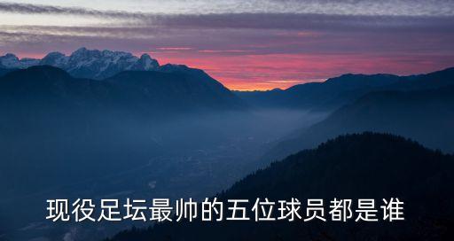 現(xiàn)役足壇最帥的五位球員都是誰