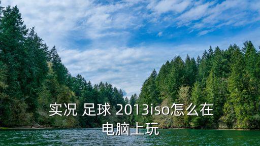 實(shí)況足球2013安裝包