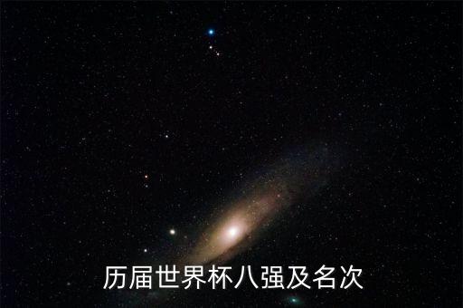  歷屆世界杯八強及名次