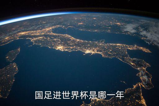 國足進世界杯是哪一年
