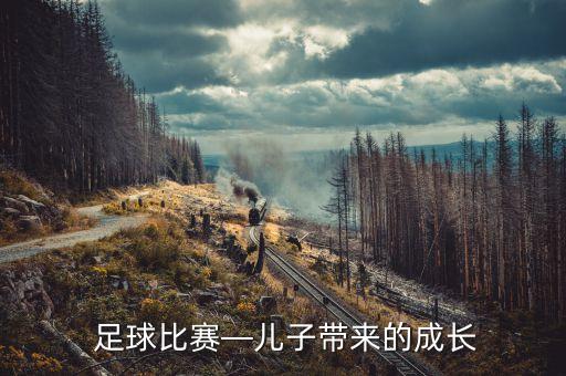  足球比賽—兒子帶來的成長