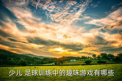  少兒 足球訓(xùn)練中的趣味游戲有哪些