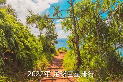 2022年 足球巨星排行