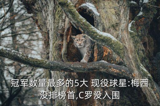 冠軍數(shù)量最多的5大 現(xiàn)役球星:梅西沒排榜首,C羅沒入圍