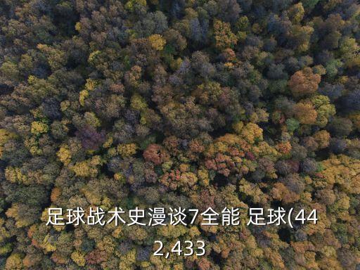  足球戰(zhàn)術(shù)史漫談7全能 足球(442,433