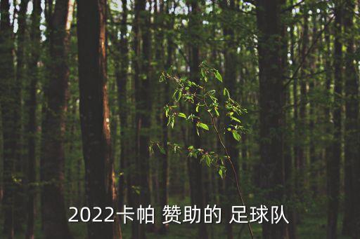 2022卡帕 贊助的 足球隊
