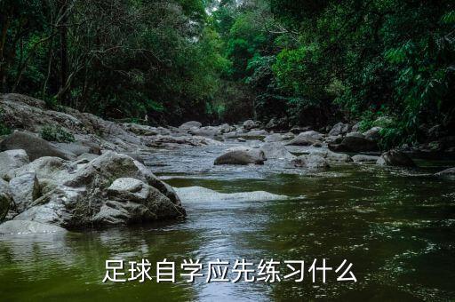  足球自學(xué)應(yīng)先練習(xí)什么