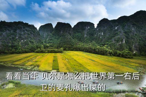 看看當年 貝爾是怎么把世界第一右后衛(wèi)的麥孔爆出屎的