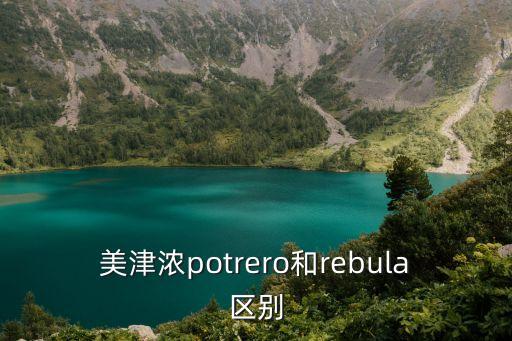 美津濃potrero和rebula區別