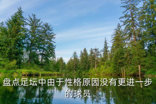 盤點(diǎn)足壇中由于性格原因沒有更進(jìn)一步的球員