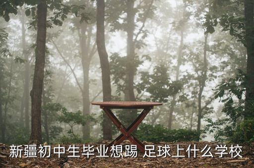 新疆初中生畢業(yè)想踢 足球上什么學(xué)校