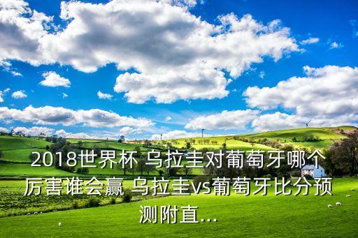 2018世界杯 烏拉圭對葡萄牙哪個厲害誰會贏 烏拉圭vs葡萄牙比分預測附直...