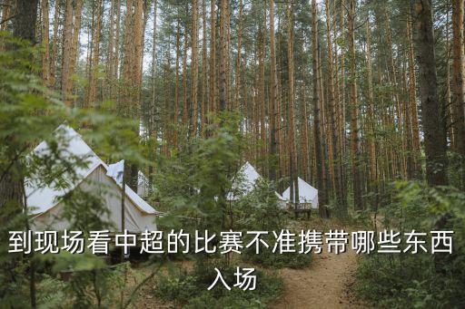 到現場看中超的比賽不準攜帶哪些東西入場