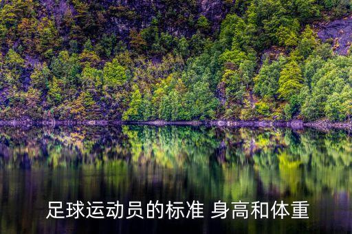  足球運(yùn)動(dòng)員的標(biāo)準(zhǔn) 身高和體重