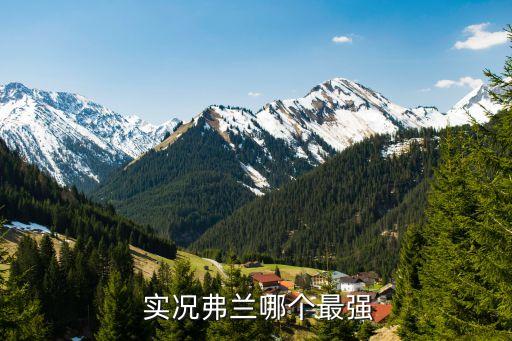  實(shí)況弗蘭哪個(gè)最強(qiáng)