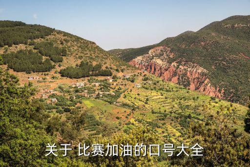 關(guān)于 比賽加油的口號大全