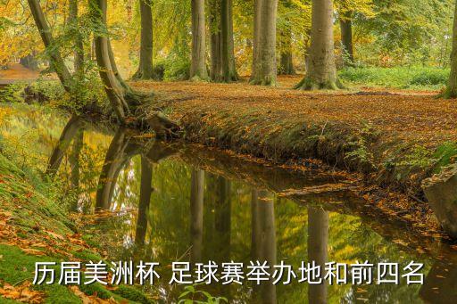 歷屆美洲杯 足球賽舉辦地和前四名