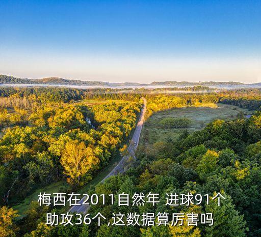  梅西在2011自然年 進(jìn)球91個助攻36個,這數(shù)據(jù)算厲害嗎