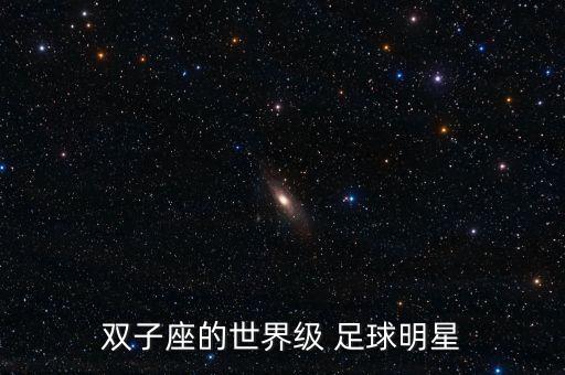 雙子座的世界級(jí) 足球明星