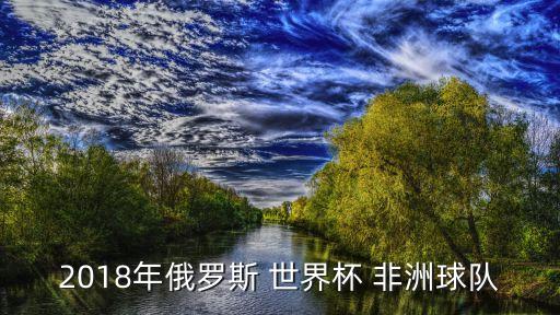 2018年俄羅斯 世界杯 非洲球隊(duì)