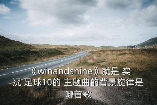 實(shí)況足球主題