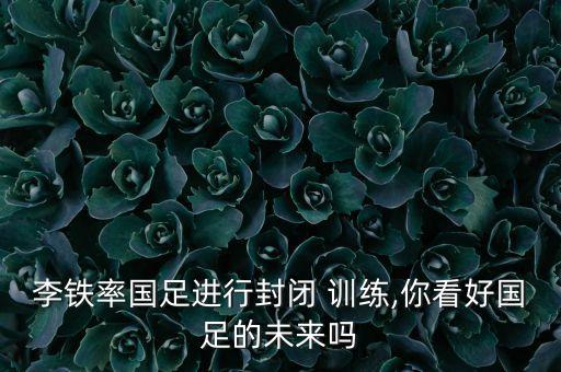 李鐵率國(guó)足進(jìn)行封閉 訓(xùn)練,你看好國(guó)足的未來(lái)嗎