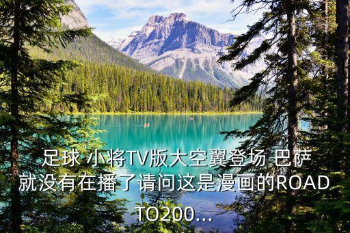  足球 小將TV版大空翼登場 巴薩就沒有在播了請問這是漫畫的ROADTO200...