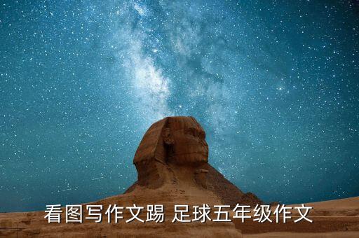 看圖寫作文踢 足球五年級作文