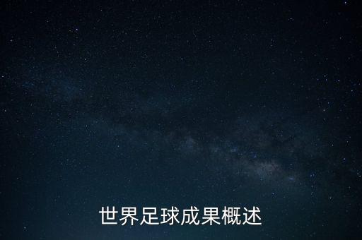 世界足球成果概述
