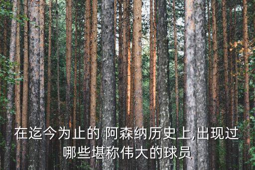 在迄今為止的 阿森納歷史上,出現(xiàn)過哪些堪稱偉大的球員