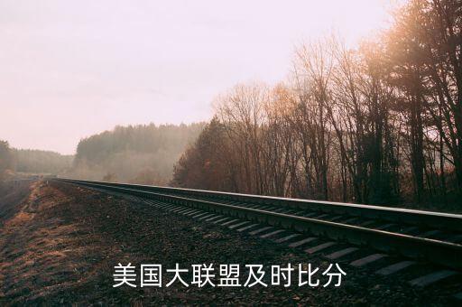 美國大聯(lián)盟及時比分