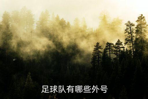  足球隊(duì)有哪些外號(hào)