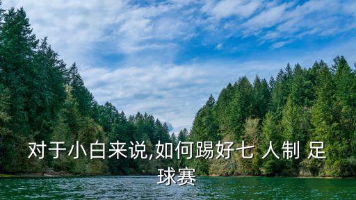 對于小白來說,如何踢好七 人制 足球賽