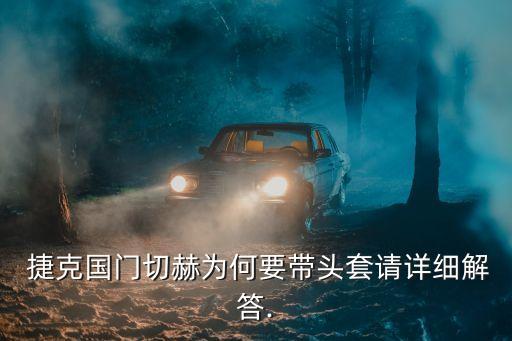  捷克國門切赫為何要帶頭套請詳細解答.