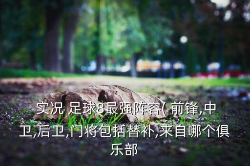 實況足球8 前鋒