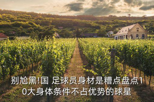 別尬黑!國 足球員身材是糟點盤點10大身體條件不占優(yōu)勢的球星