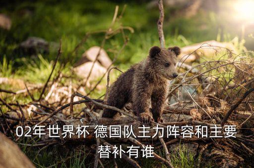 02年世界杯 德國(guó)隊(duì)主力陣容和主要替補(bǔ)有誰