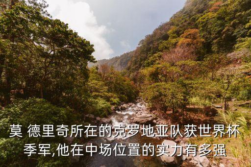 足球大師皇馬莫德里奇,克羅地亞足球隊長莫德里奇