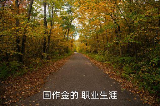 國作金的 職業(yè)生涯