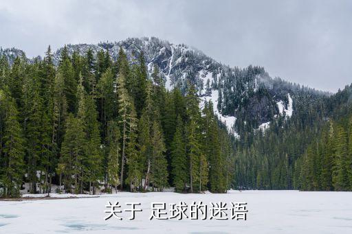 關(guān)于 足球的迷語(yǔ)