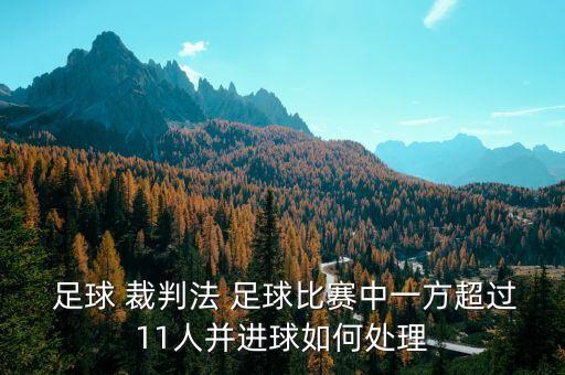  足球 裁判法 足球比賽中一方超過11人并進(jìn)球如何處理