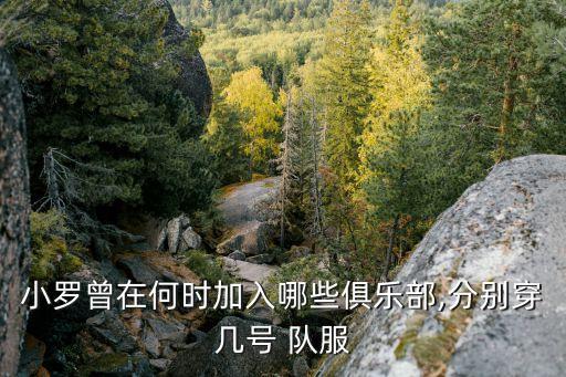 小羅曾在何時(shí)加入哪些俱樂(lè)部,分別穿幾號(hào) 隊(duì)服