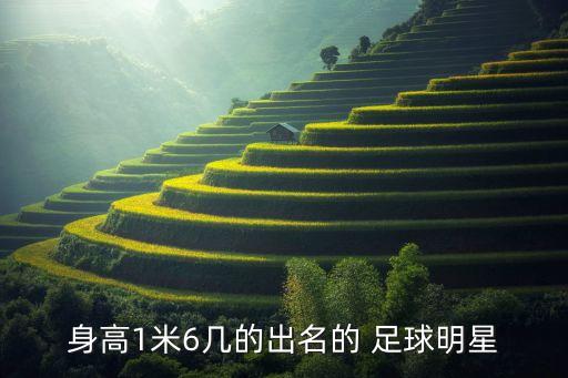 身高1米6幾的出名的 足球明星