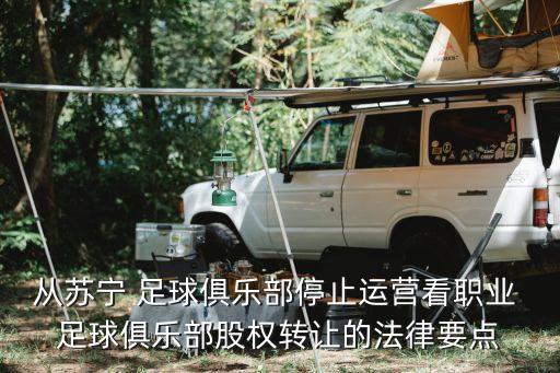 從蘇寧 足球俱樂部停止運(yùn)營看職業(yè) 足球俱樂部股權(quán)轉(zhuǎn)讓的法律要點(diǎn)