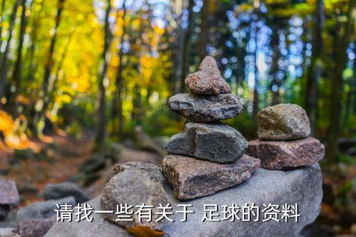 請找一些有關(guān)于 足球的資料