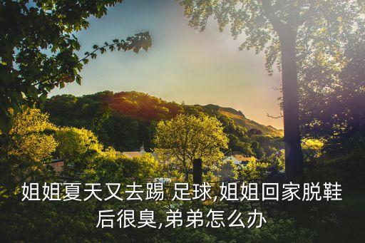 姐姐夏天又去踢 足球,姐姐回家脫鞋后很臭,弟弟怎么辦