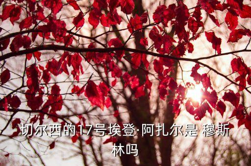切爾西的17號埃登·阿扎爾是 穆斯林嗎